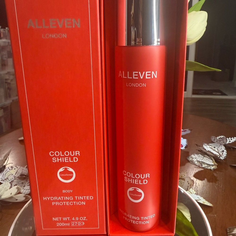 ALLEVEN London Colour Shield Body Hydrating Tinted Protection *Amber*4.9Oz/200mL